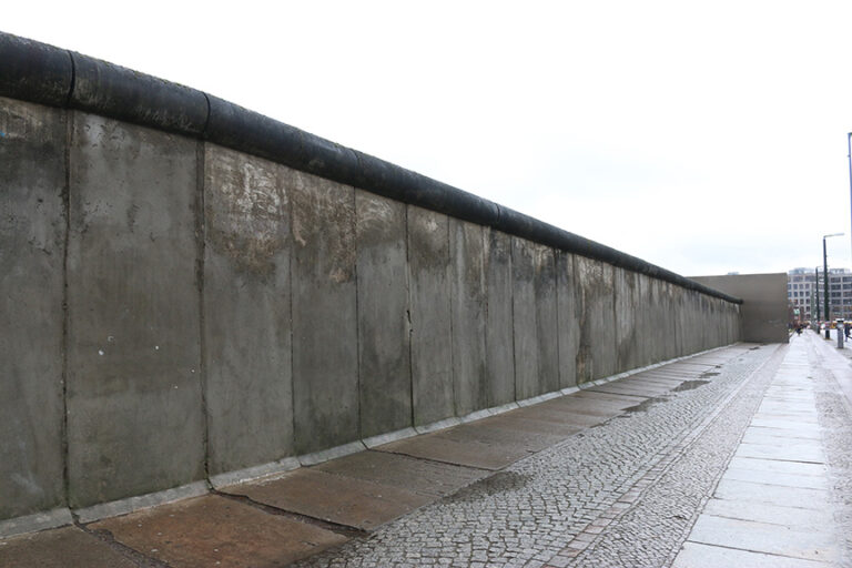 Remains of the Berlin Wall in Germany