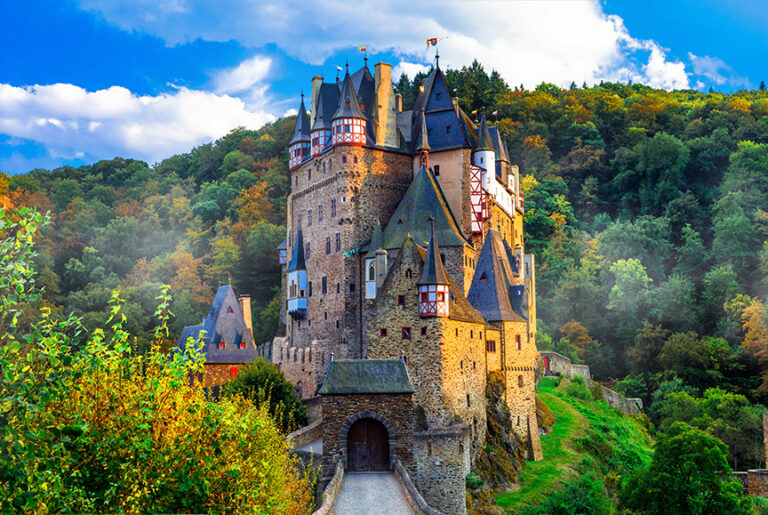 Eltz Castle near the Moselle river