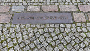 Where the Berlin Wall used to run