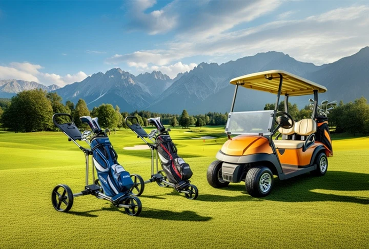 Beautiful Course in the Alps