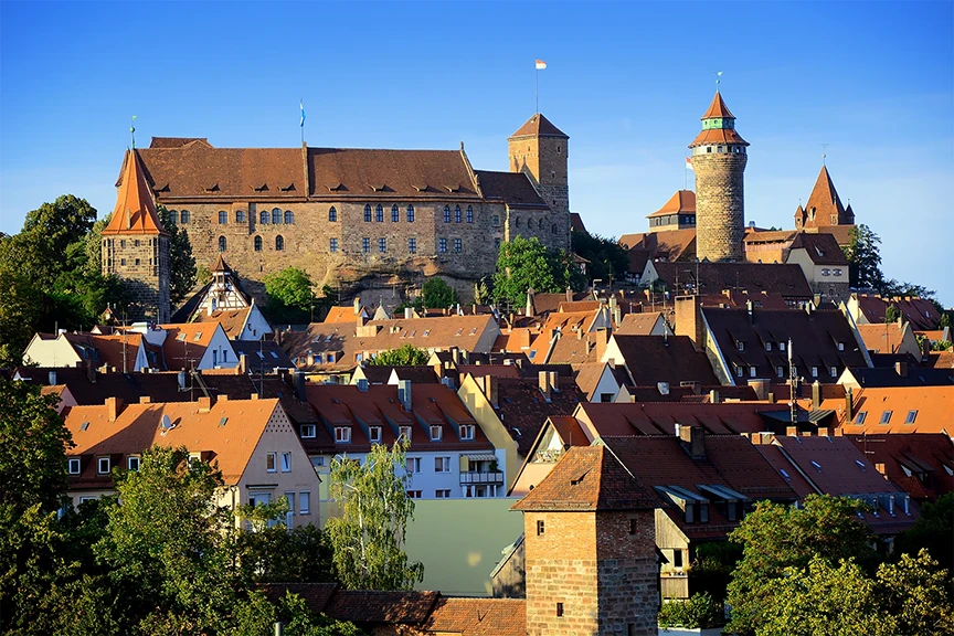 The Imperial Castle in Nuremberg