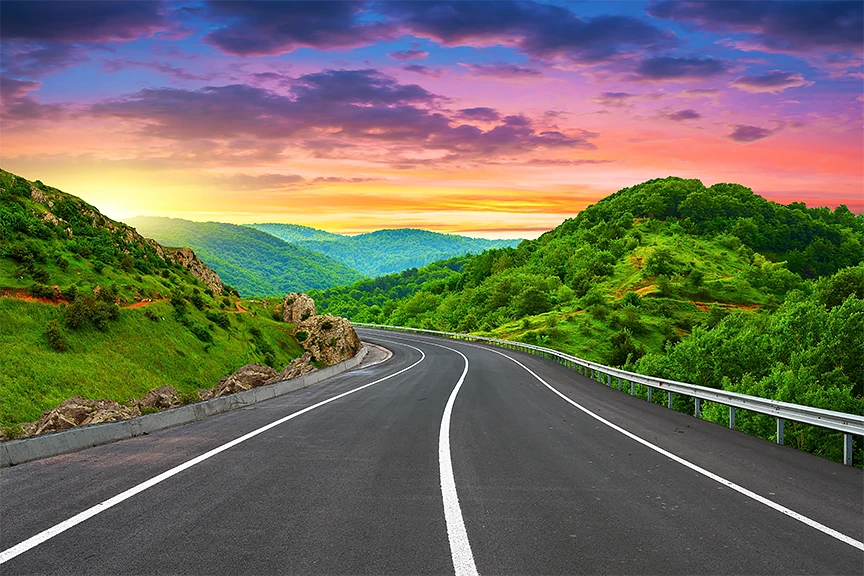 Beautiful Road in Bavaria